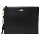 Gucci Black Leather Clutch Bag