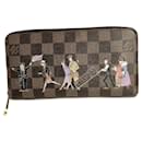 Louis Vuitton Damier Les Illustres Collection Zippy Wallet