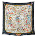 Hermes Carré 90 Scarf - Oriental Stones and Western Stonework - Hermès