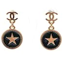 Boucles d'oreilles Chanel Coco Mark Star Swing