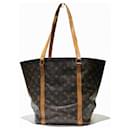 Louis Vuitton Monogram Sac M51108 Tote Shoulder Bag