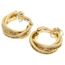 Pendientes de diamante Cartier Three Bangle