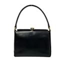 Gucci Old Horseshoe Hardware Leather Handbag