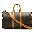 Bolsa Boston Monogram Keepall 45 Bandoulière Louis Vuitton