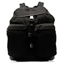 Prada Triangle Plate Backpack