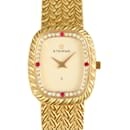 Eterna Quartz Wristwatch with Ivory Dial and Diamond Accents - Autre Marque