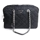 Prada Tessuto Impuntu Shoulder Bag