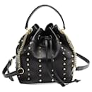 Jimmy Choo Black Leather Shoulder Bag