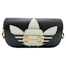 Bolso de Hombro de Cuero Gucci x adidas