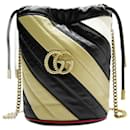 Sac à épaule en cuir Gucci GG Marmont