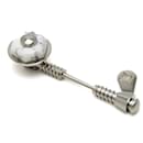 Louis Vuitton MP1317 Silver Metal Pin Brooch