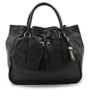 Prada Nappa Leather Tote Bag