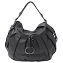 Bolso de cuero negro Gucci