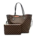 Borsa tote Louis Vuitton Neverfull MM Damier Rose Ballerine