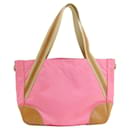 Prada Pink Nylon Tote Bag