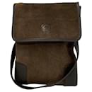 Loewe Anagram Suede Leather Shoulder Bag