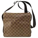 Bolsa de Ombro Damier Ebene Louis Vuitton