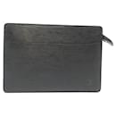 Pochette Homme Epi Noir Louis Vuitton