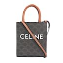 Bolsa de Ombro Celine Mibi Vertical Cabas Triomphe - Céline