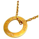 Celine Circle Long Women's Necklace GP - Céline