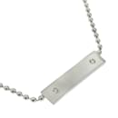 Collier en diamant en or blanc 18K Gucci