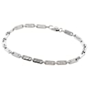 Cartier Figaro Charm Bracelet in 18K White Gold