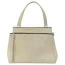 Bolsa tote de couro branco Celine - Céline