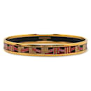 Hermes Enamel PM Ribbon Cloisonne Bangle - Hermès