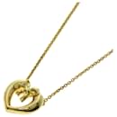 Tiffany Heart Ribbon Necklace in 18K Yellow Gold - Tiffany & Co