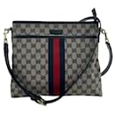 Gucci Navy GG Canvas Shoulder Bag