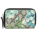 Porte-monnaie rond Gucci GG Blooms Supreme