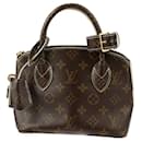 Louis Vuitton Shiny Monogram Lockit BB Handbag