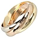 Cartier Trinity Band Ring aus Gelbgold