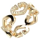 Cartier C Heart Band Ring in 18K Yellow Gold