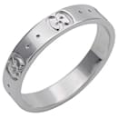 GUCCI 18K White Gold Band Ring - Gucci