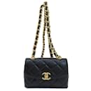 Chanel Chain Shoulder Matelasse Coco Mark Bag