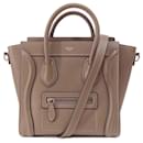 Celine Luggage Nano Handbag in Calfskin - Céline