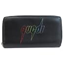 Gucci 597677 Embroidered Long Wallet