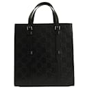 Bolso tote de cuero con relieve GG 700421 de Gucci