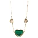 Collier en diamant Malachite Happy Heart de Chopard