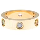 Cartier Love Ring in Pink Gold with Gemstones