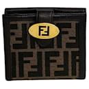 Fendi Zucca FF Bi-Fold Wallet