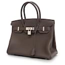 Hermes Birkin 30 Handbag in Cacao - Hermès