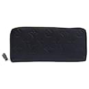 Louis Vuitton Monogram Empreinte Portefeuille Clemence Black