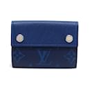 Louis Vuitton Monogram Taigarama Discovery Compact Wallet