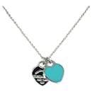 Pendente a forma di cuore Return to Tiffany in smalto 925 - Tiffany & Co