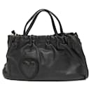 Gucci Crest Heart 212994 Leather Handbag