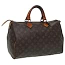 LOUIS VUITTON Monogram Speedy 35 Hand Bag M41524 LV Auth 80788 - Louis Vuitton