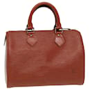 LOUIS VUITTON Epi Speedy 25 Sac à main Marron M43013 LV Auth ep4769 - Louis Vuitton