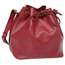 LOUIS VUITTON Epi Petit Noe Shoulder Bag Red M44107 LV Auth 79998 - Louis Vuitton